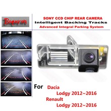 Автомобильная камера заднего вида с поддержкой CCD 2012 ~ 2016 для Dacia 2024 - купить недорого