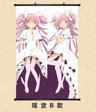 Japanese Decorative Pictures Anime Puella Magi Madoka Magica Kaname Madoka Home Decor Wall Scroll Poster 2024 - buy cheap