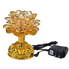 LED Lotus Lamp for Buddhist Lamp and Buddhist Appliances 39 Buddhist Opera Environmental Protection Lotus Candlestick 2024 - buy cheap