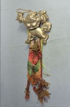 Tibetan Buddhism bronze beast feng shui fu poodle amulet pendant 2024 - buy cheap