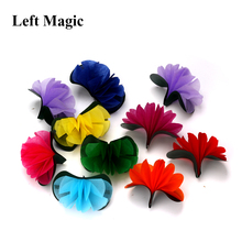 10pcs/Set Flower From Empty Hand Magic Trick ( Paper & Cloth ) Close Up Street Stage Magic Props Professional Magician Illusion 2024 - buy cheap
