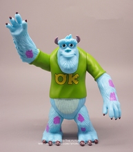 Экшн-фигурка Disney Monsters University Sullivan 17 см, мини-украшение из аниме, коллекционная фигурка, Игрушечная модель для детей, подарок 2024 - купить недорого