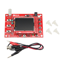 Dso138 digital osciloscópio kit diy peças para osciloscópio eletrônico de diagnóstico-ferramenta aprendizagem osciloscópio conjunto 1msps 2024 - compre barato