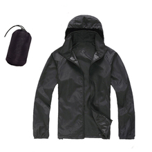 YOUGLE Men&Women Quick Dry Skin Jackets Waterproof Anti-UV Coats Outdoor Sports Clothing Camping Hiking Male&Female rain jacket 2024 - buy cheap
