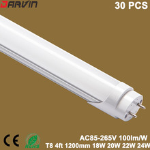 T8 Led Tube 120cm 20W 22W 24W Fluorescent Led Lamp Light 110v 220v G13 Cap Daylight Cold White 6500K 4500K 2024 - buy cheap