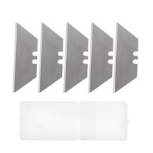 5Pcs Folding Trapezoid Cutting Blade Art Carpet Cutter Replaceable Utility Knife 2024 - buy cheap