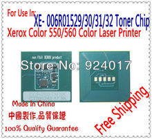 Refill Toner Cartridge Chip For Xerox Printer 006R01525 006R01526 006R01527 006R01528,For Xerox 550 560 570 Toner Drum Chip 2024 - buy cheap