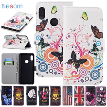 YIESOM Case For Xiaomi Redmi Note 5 Case Cover Leather Wallet Coque Cases For Xiaomi Xiomi Xaomi Redmi Note 5 Pro Global Version 2024 - buy cheap