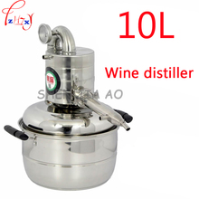 Destilador de Alcohol y agua de 10L, Kit de fermentador de vino, máquina de destilación, equipo de destilación, novedad, 110/220V, 1 ud. 2024 - compra barato