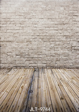 Виниловый фон для студийной фотосъемки с изображением кирпичной стены и деревянного пола 2024 - купить недорого