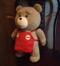 48cm ted movie life size teddy bear plush toy, ted bear stuffed doll big throw pillow cushion 2024 - buy cheap