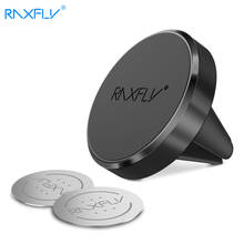 Магнитный автомобильный держатель RAXFLY для телефона, автомобильный держатель для телефона, универсальная подставка на вентиляционное отверстие для Xiaomi Huawei P20pro P10 2024 - купить недорого