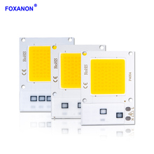 Светодиодная COB-лампа Foxanon высокой мощности, 10 Вт, 20 Вт, 30 Вт, 110 В, 220 В 2024 - купить недорого