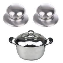 MEXI Kitchen Tool Cookware Metal Pan Pot Glass Lid Cover Handle Knob Knob Handgrip 2024 - buy cheap