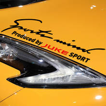 Customization Sports Mind On Car Lamp Eyebrow Sticker Car-Styling For nissan juke Car Accessories 2024 - buy cheap