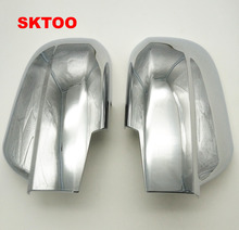 Sktoo capa para espelho retrovisor automotivo, capa com cromado abs para hyundai, tucson 2005 a 2008 2024 - compre barato