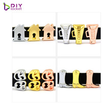 8MM "Boy & Girl" Slide Charms "3 color & 6 styles" (10 pieces/lot)  Fit DIY Wristband & Bracelet  LSSC79-80*10 2024 - buy cheap