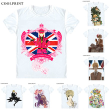 United Kingdom Arthur Kirkland Artie T Shirt Axis Powers Hetalia Men Casual TShirt Premium T-Shirt Printed Short Sleeve Shirts 2024 - buy cheap