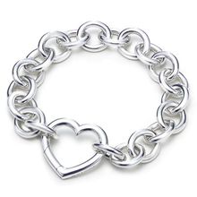 High Quality Gorgeous KN-H288 Wholesale Silver Plated Bracelet For Woman Man's Factory Price Fashion Jewelry Bracelets 2024 - buy cheap