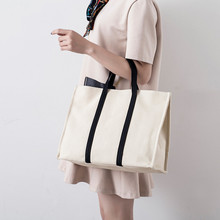 Brand Canvas Tote Bag Women Handbags Female Designer Large Capacity Leisure Shoulder Bags Big Travel Bags Bolsas 2024 - buy cheap