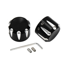 Water drop-shaped Cap Porca Do Eixo Dianteiro da motocicleta Capa Para Harley Touring Electra Glide Softail Sportster Dyna Glide Rua 2024 - compre barato