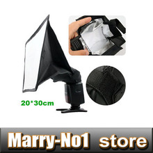 20 x 30cm Soft box Flash Softbox Diffuser For Nikon for Canon nikon DSLR camera 2024 - buy cheap