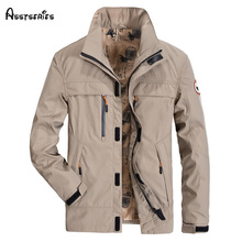 Men's Jacket Spring Autumn Overcoat  Middle Aged Men Coat Casual Style Businese Jackets High Quality D169 2024 - buy cheap