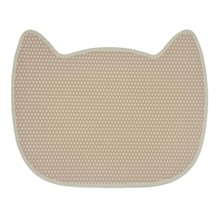 Cat Shape Waterproof Cribriform Cat Litter Mat EVA Pet Litter Trapping Holder Cats Mat Bottom Non-slip Puppy Pad Floor 49*65 cm 2024 - buy cheap