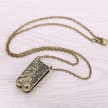 J Store Lolita-collar con colgante de llave para hombre y mujer, joyería Vintage, Grimm, bronce, accesorios para collar 2024 - compra barato