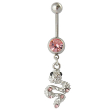 5pcs/lot Wholesale Snake Navel Belly Ring Belly Button Ring Body Piercing Jewelry 2024 - buy cheap