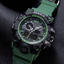 YAZOLE новые спортивные часы для мужчин лучший бренд класса люкс электронные мужские наручные часы светодиодные цифровые наручные часы для мужчин часы Relogio Masculino 2024 - купить недорого