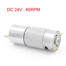 Tjp37rg73.4i-z6068 dc24v 60rpm dc motor de engrenagem de redução 2024 - compre barato