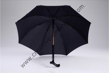 Открытый вручную Небьющийся зонт для самозащиты, съемный костыль, зонтик для скалолазания, латунный алюминиевый Стекловолоконный зонт от солнца для пожилых людей 2024 - купить недорого