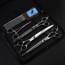 Freelander Professional Pet Grooming Scissors Set 8 Inch Straight & Thinning & Curved Scissors For Dog Grooming Dog Shears 2024 - buy cheap