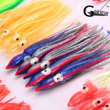 10PCS/LOT 12CM Fishing Squid Lures Soft Trulinoya Fishing Jigging Lure  Sea Fishing Squid Jigs Artificial Soft Bait 2024 - buy cheap