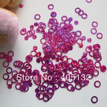 Gd3-7 frete grátis 100 g/saco de rosa círculo Glitter Nail art Pieces Glitter Nail art decoração 2024 - compre barato