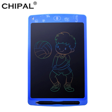 CHIPAL-tableta de dibujo y escritura LCD, tablero electrónico Digital borrable, almohadilla para oficina, sin papel, reescritura, con bolígrafo Stylus, 10 pulgadas 2024 - compra barato