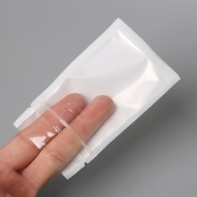 Clear/White Zipper Self Seal Plastic Retail Packaging Poly Bag Hang Hole For Storage Pouch Ziplock Bag Zip Lock 2024 - buy cheap