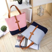 High Quality Lady Patchwork Shoulder Bag Designer Female Bolsos Mujer Canvas Tote Bags Women Canvas Messenger Bags Handbags 2024 - buy cheap