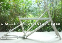 Titanium Minivelo Frame 451 wheel 2024 - buy cheap