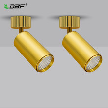 DBF-luz LED COB giratoria de 360 grados, lámpara de techo empotrada en la superficie, 5W/7W/10W/12W/15W, 3000K/4000K/6000K 2024 - compra barato