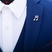 Брошь на лацкан мужская в форме музыкального символа SAVOYSHI, брошки и булавки для воротника 2024 - купить недорого