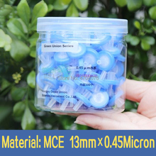 Filtro microporoso de 100 pol. 13mm e 0.45micron (um), agulhas de ação com filtro antibacteriano 2024 - compre barato
