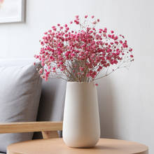 6.7inch Modern Wave Design Vase White Porcelain Flower Vase Decorative Tabletop Ornaments for Home Decor 2024 - buy cheap