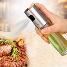 100ml Stainless Steel Olive Pump Spray Bottle Oil Sprayer Oiler Pot BBQ Barbecue Spraying Pot Cookware Kitchen Cooking Tool 2024 - buy cheap