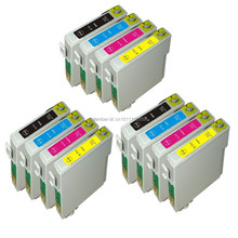 Cartucho de tinta para impresora Epson stylus, recambio de tinta Compatible con T0715 XL, SX215, SX218, SX415, SX400, SX515, BX310FN, 12 Uds. 2024 - compra barato