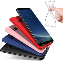 SUREHIN soft case for Samsung galaxy Note 8 9 Note8 S10e S10 S9 S8 Plus S7 edge cover transparent clear silicone protective case 2024 - buy cheap