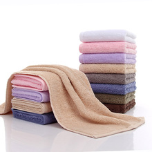 Juego de toallas de algodón tejido Recznik para adultos, toalla facial Suave y gruesa de Color sólido para ducha, Spa y hogar 2024 - compra barato