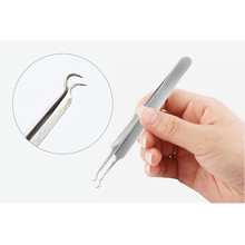 1Pcs Acne Removal Needle Blackhead Remover 1 Pc Pimple Blemish Comedone Acne Tool Curved Blackhead Acne Professional Clip #35 2024 - buy cheap