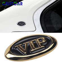 Car Styling 3D Metal VIP JP Stickers Junction Produce Emblem Badge Decals Personalized Decoration Golden/Silver Auto Sticker 2024 - buy cheap